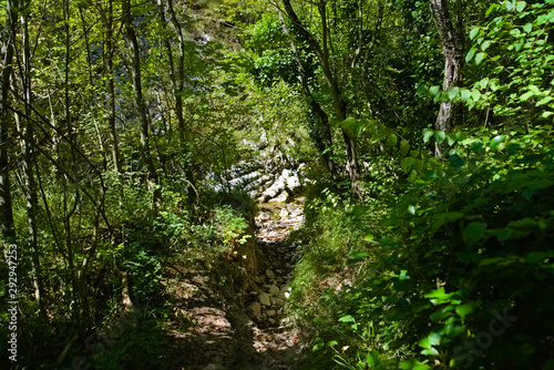 Vista dal sentiero 208 dal villaggio di Baciardi all eremo di Morimondo