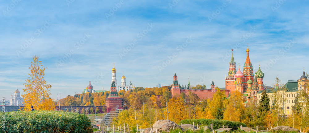 Φωτογραφία Panorama of the Moscow Kremlin and the Church of St