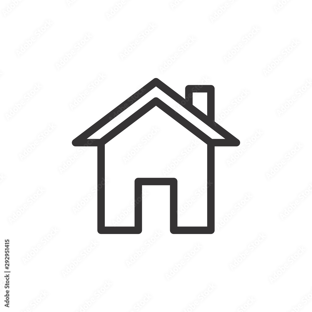 Home Icon Vector Illustration. Home Logo Template Home Icon Vector Illustration. Home Logo Template