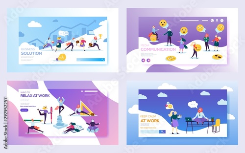Relax at Work for Business teamwork Social