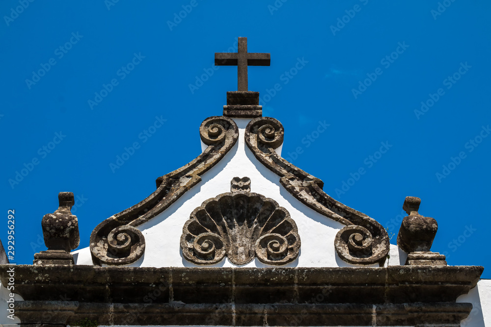Roof of a church, Ribeira Grande, Azores