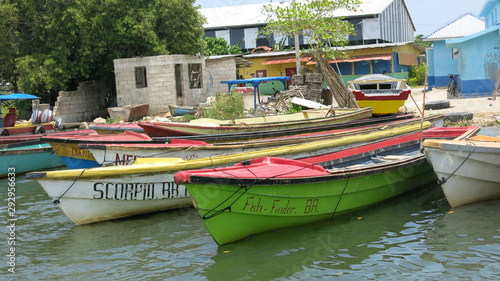 Boats on the Black River, Jamaica