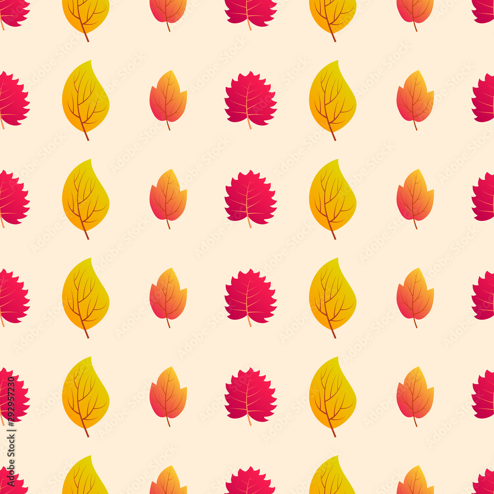 Autumn seamless background with maple leaves Autumn seamless background with maple leaves