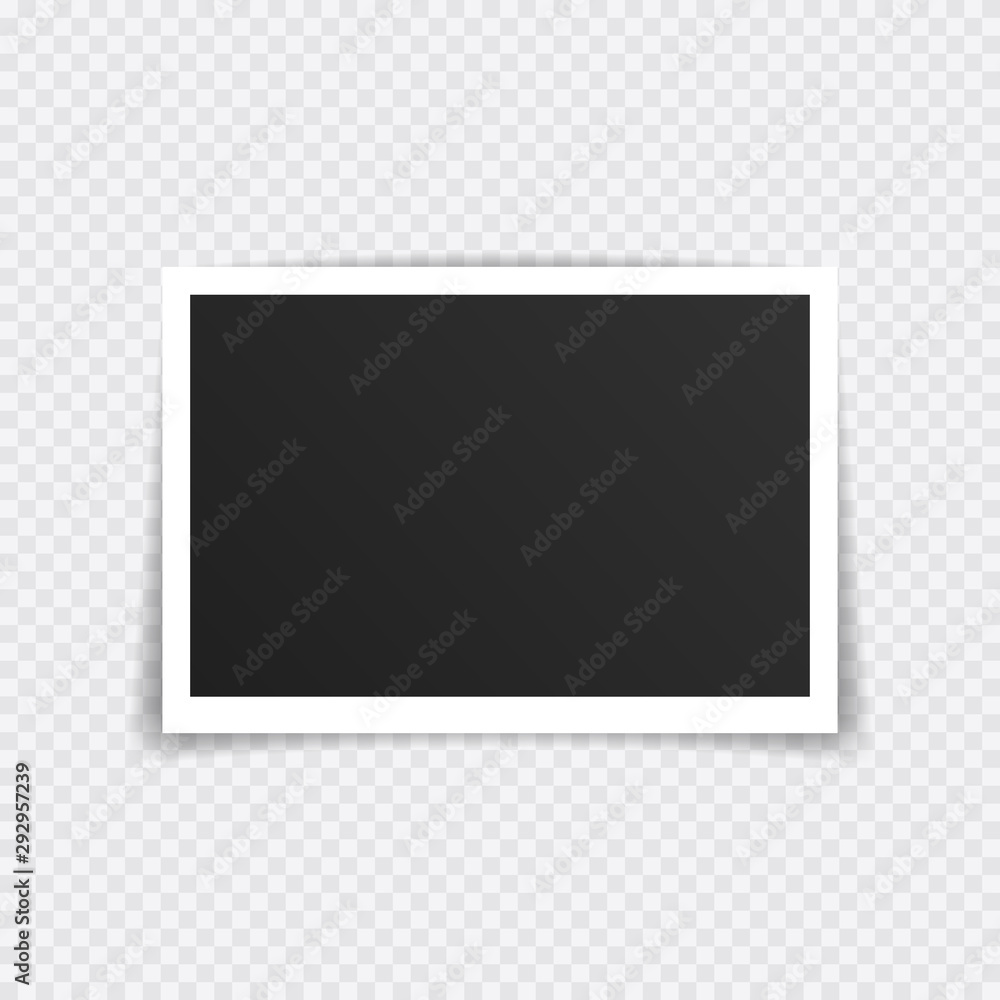 Vector Photo frame mockup design. Super set photo frame on sticky tape isolated on transparent background. Vector illustration Vector Photo frame mockup design. Super set photo frame on sticky tape isolated on transparent background. Vector illustration