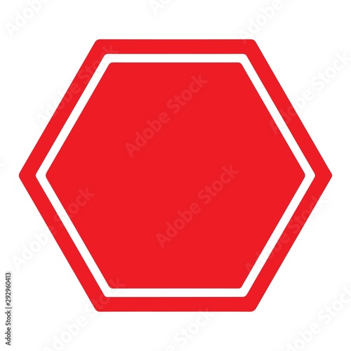 Hand Stop Icon Vector Sign & Symbol. - Vector