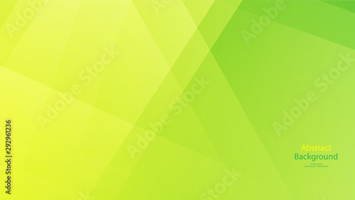 Green tone color and Yellow color background abstract art vector 