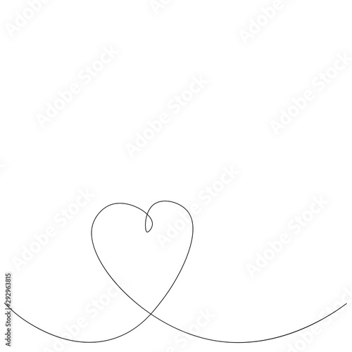Valentine's day card design, vector illustration