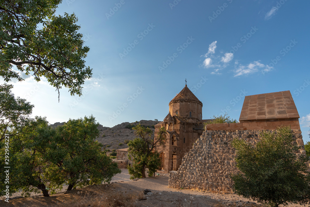 Church of the Holy Cross (Cathedral of the Holy Cross) on Akdamar Island, Lake Van, Turkey