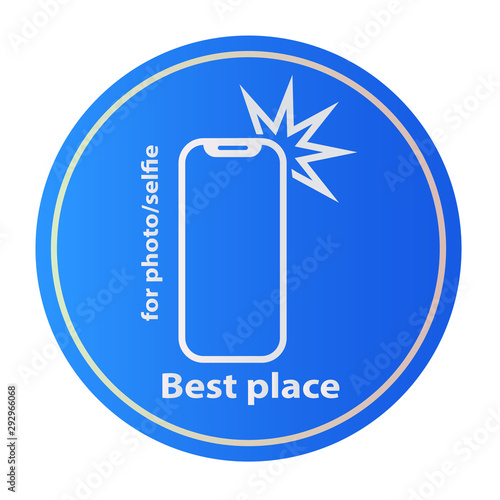 Allowed sign is the best place for selfie sticks camera Vector photography of a mobile phone smartphone is prohibited sign icon monopod selfie icon is allowed Take care to keep your hands in the shape
