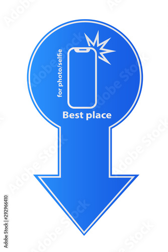 Allowed sign is the best place for selfie sticks camera Vector photography of a mobile phone smartphone is prohibited sign icon monopod selfie icon is allowed Take care to keep your hands in the shape