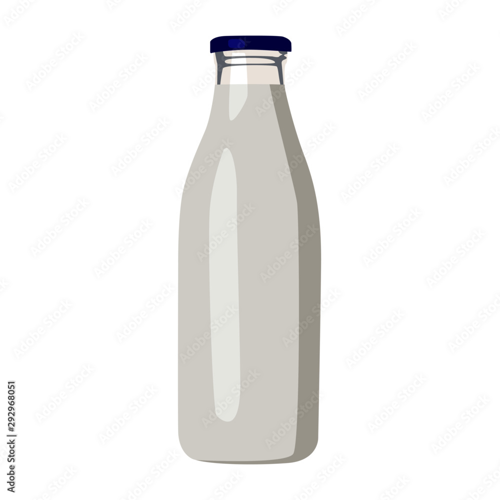 milk bottle vector simple illustraion milk bottle vector simple illustraion