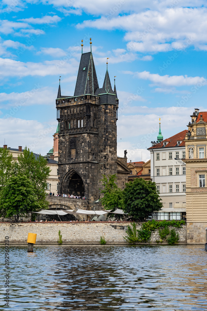 Fototapeta premium Charles Bridge Prague in Czech Republic.
