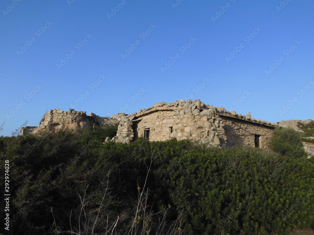 Fototapeta premium Bauwerk Sardinien