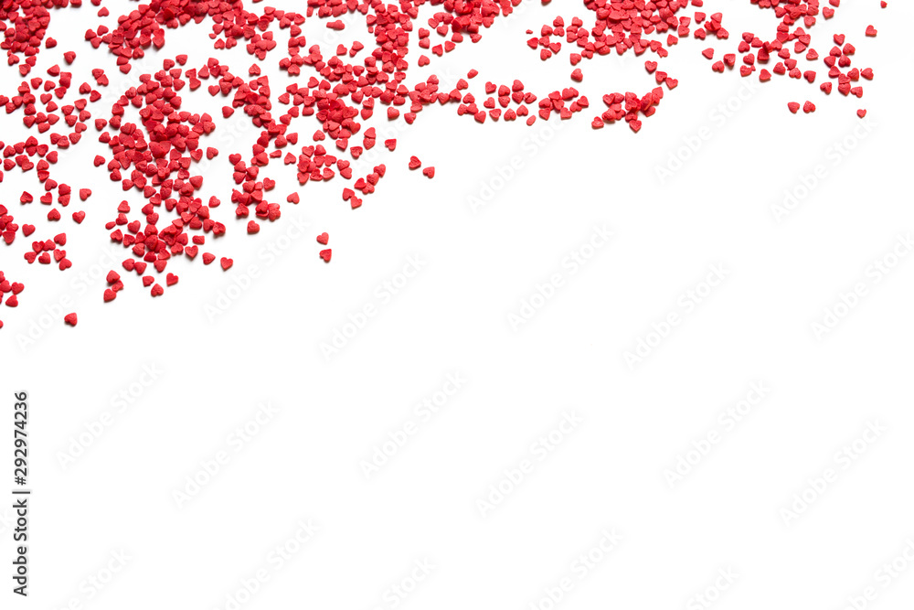 background with red hearts and blank space background with red hearts and blank space