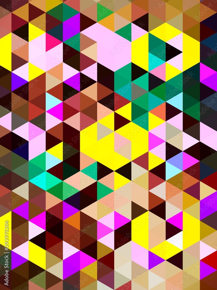 abstract background with triangles in multi-colors abstract background with triangles in multi-colors
