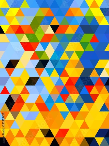 abstract geometric background with triangles