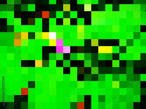 abstract background with multicolored geometric pattern ofsquares