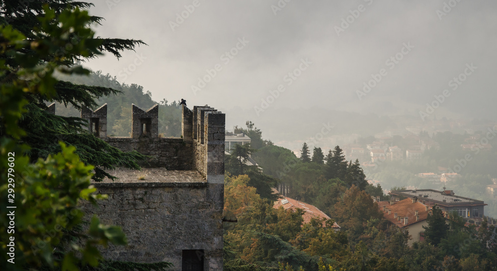 Blick von der Festung San Marino