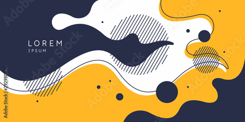 Organic forms with dynamic waves and lines.