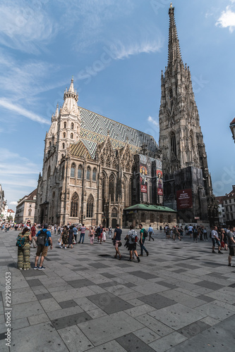 St. Stephen's Cathedral is the mother church of the Roman Catholic Archdiocese of Vienna photo