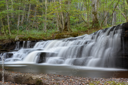 Clinch Mountain waterfall along a trout stream