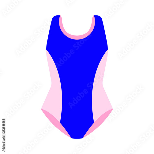 Swimming suit vector illustration