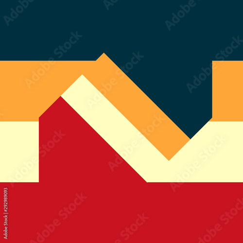 Free Download Abstract background in a flat style. Modern Art. Flat style. Vector illustration - GFXLoad