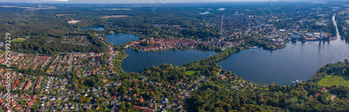 Luftbild der Stadt Mölln (Schleswig-Holstein) © martinseb