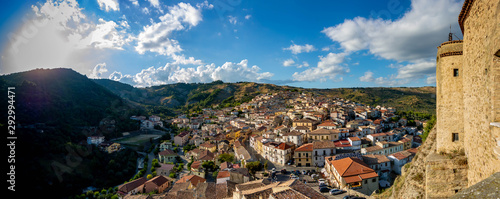 The Small Village of Oriolo, South of Italy photo