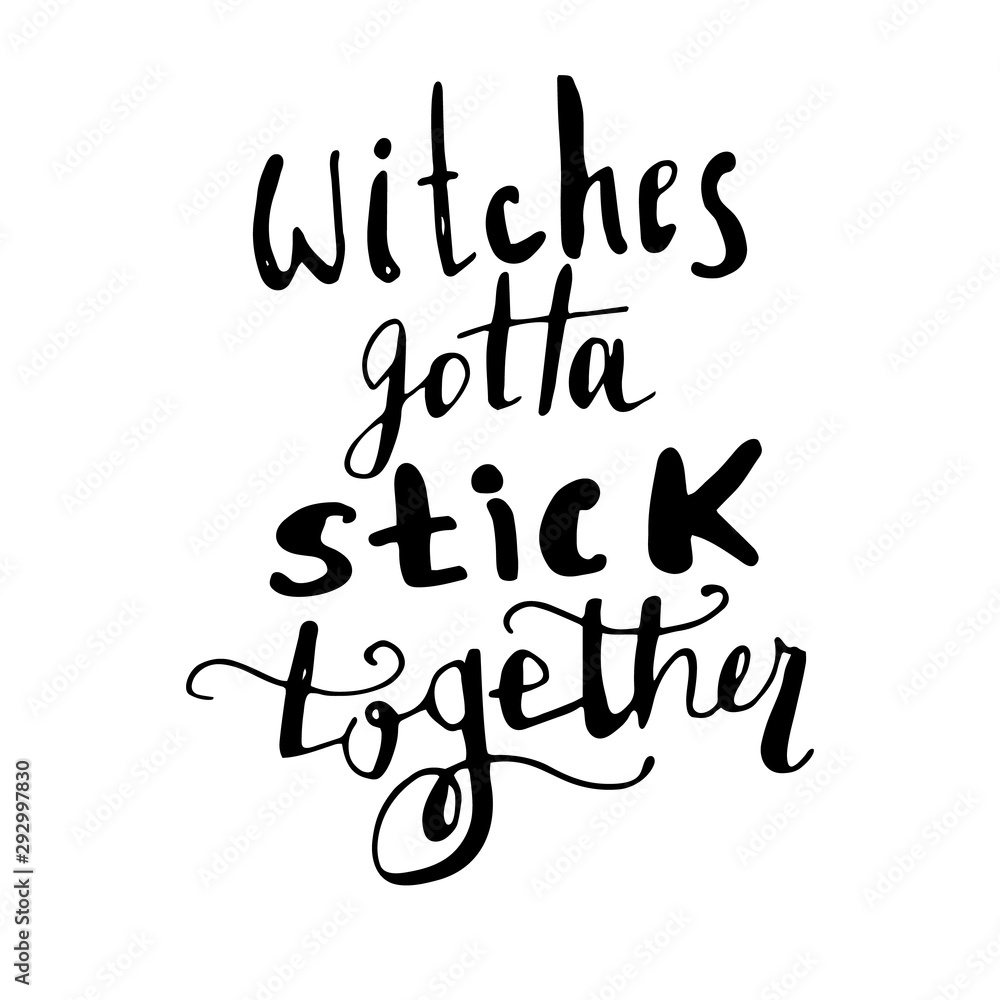 Happy halloween. Hand drawn creative calligraphy Happy halloween. Hand drawn creative calligraphy