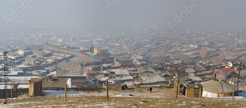 Au  enbezirk von Ulan Bator  der Hauptstadt der Mongolei