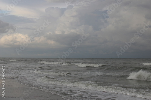 Rough seas