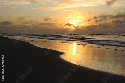 Sunrise on the beach