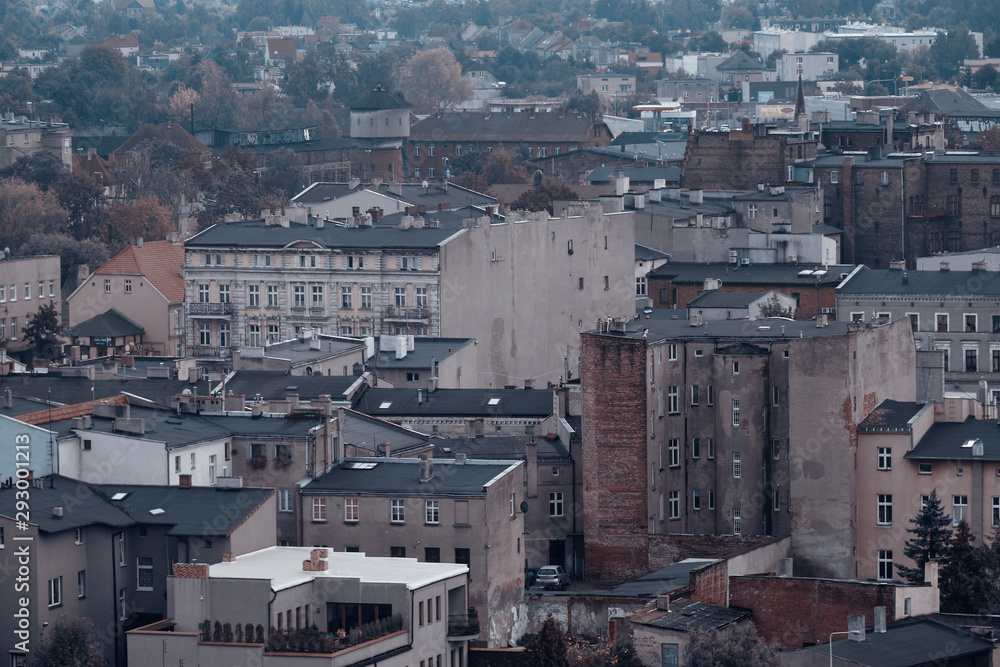 Fototapeta premium Szare miasto
