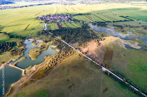 Lake Cerknica (Slovene: Cerknisko Jezero, Cerkniško jezero ) is an intermittent lake on Cerknica Polje ( Cerknisko Polje ) an biggest karst phenomena in  Slovenia. photo