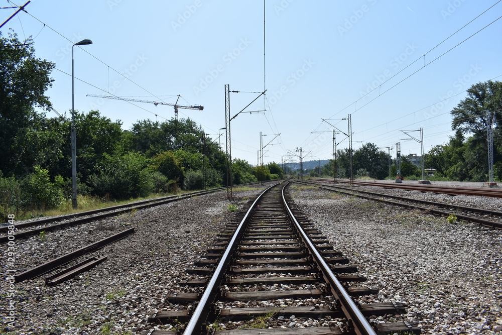 railway for trains