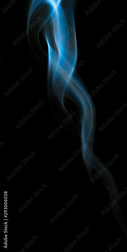 Smoke Wisp on Black Smoke Wisp on Black