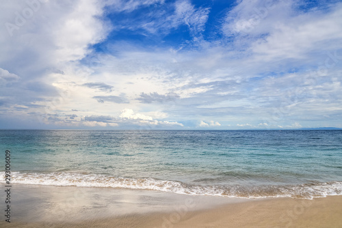 Tropical beach in Bali