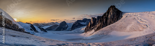 Alaska snow mountains