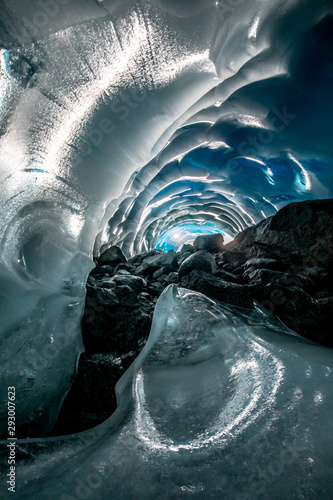 ice cave reflection photo