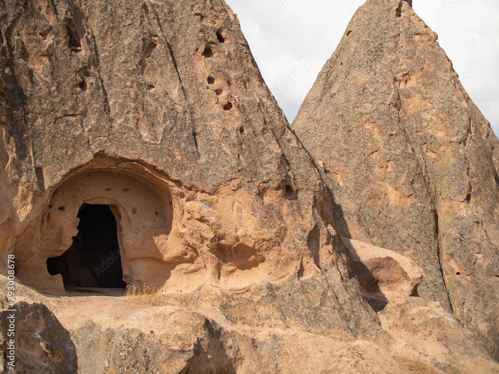 cave house enterance in cappadocia