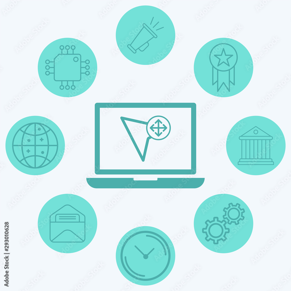 Cursor vector icon sign symbol Cursor vector icon sign symbol