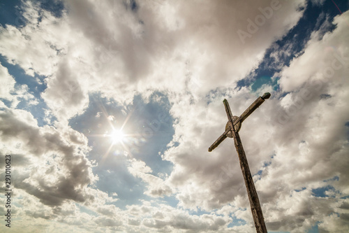 Cross in Sao Bento RN, place of prayer for the Christians of the city.