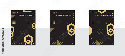 Design of editable social network post templates. for marketing on social media. frames, stories in puzzles, backgrounds, banners, vector illustration elements