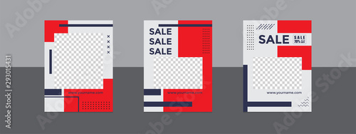 Editable social media post templates, Instagram story collections, social networking frames, layout designs, Mock-ups for marketing promotions, covers, banners, backgrounds, square puzzles. vector