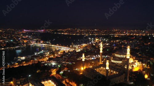pranoramic aerial view of istanbul © murattellioglu