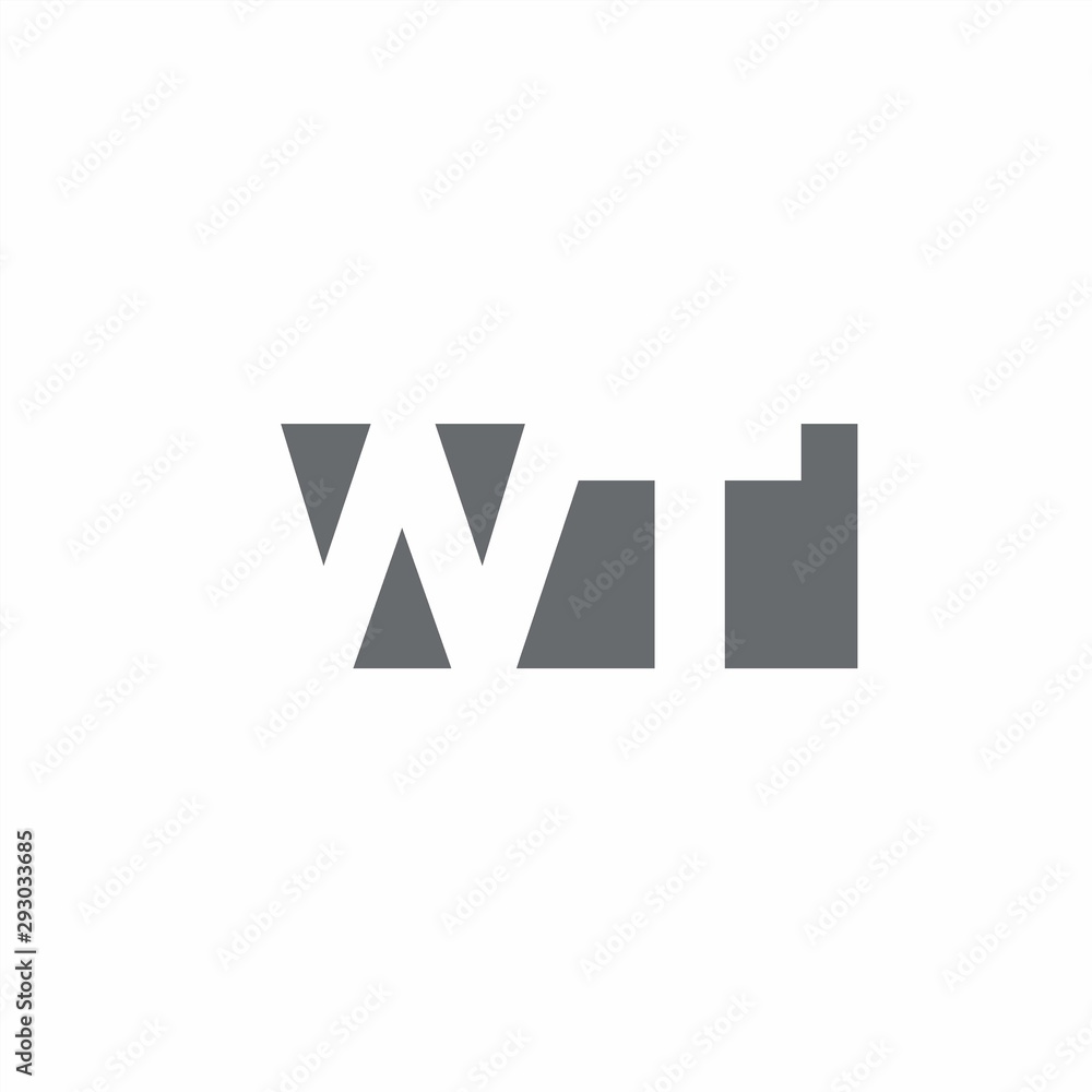 Obraz premium WT Logo