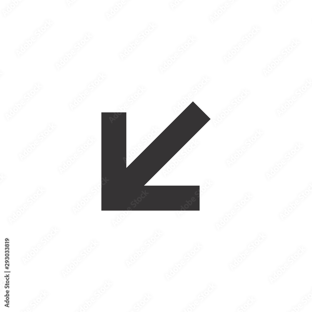 Arrow Icon Vector Template Symbol Arrow Icon Vector Template Symbol