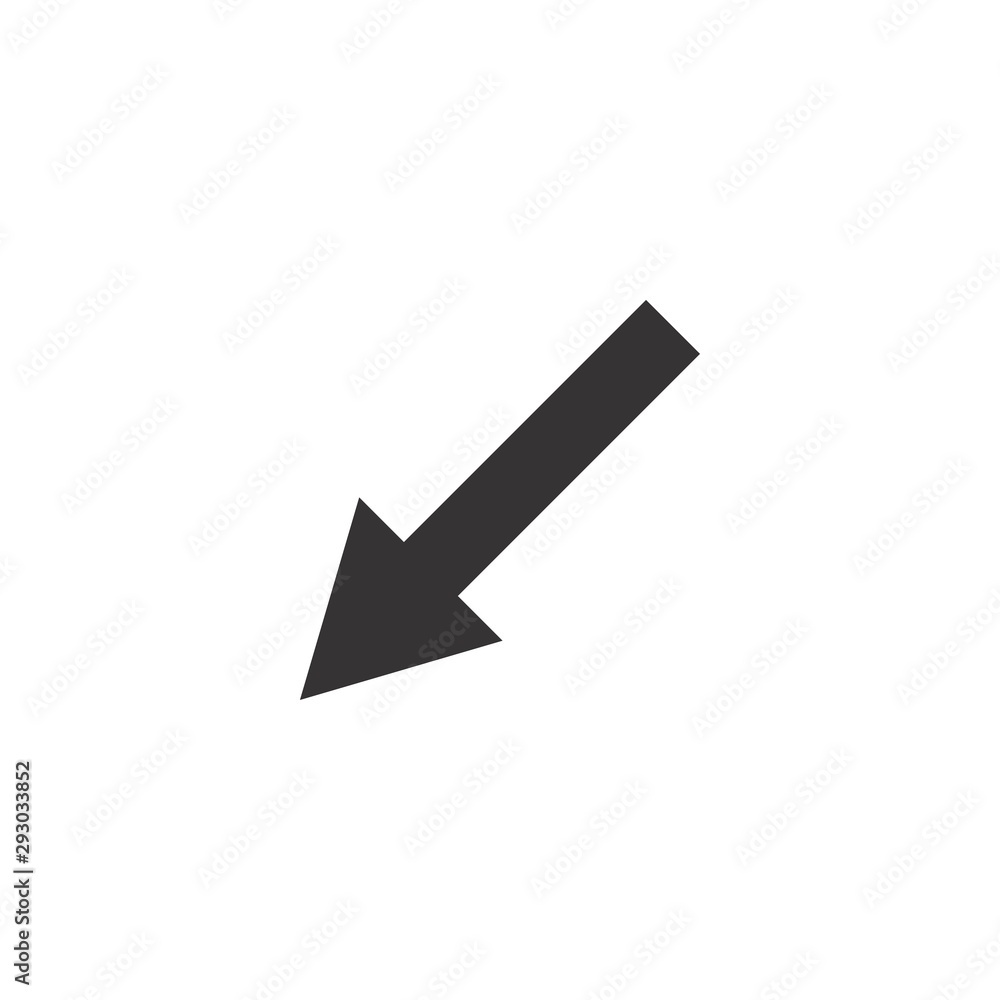 Arrow Icon Vector Template Symbol Arrow Icon Vector Template Symbol