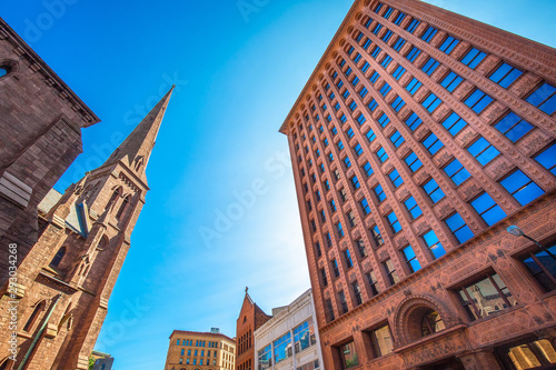 Canvas Print Prudential Guaranty Building in Buffalo downtown